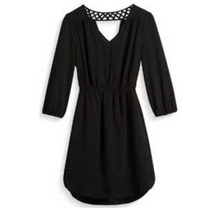 Stitch Fix Black Breann V Neck Long Sleeve Dress
